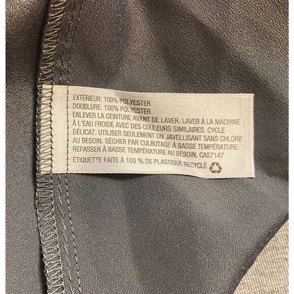 Tevolio Size 10 Gray Evening Cocktail Gown Formal‎ Dress Sleeveless EUC - Picture 10 of 10